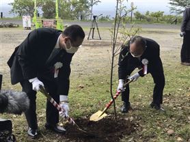 20220414　伊藤園植樹