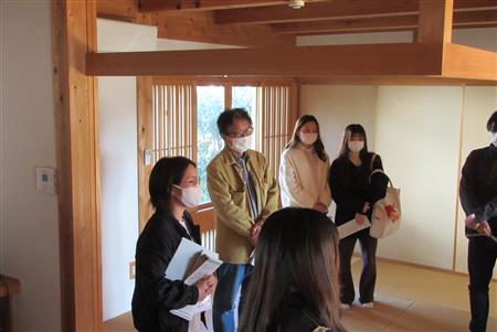 お試しハウスの見学