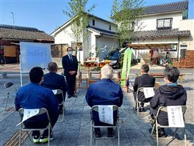 20221104　体育館安全祈願祭